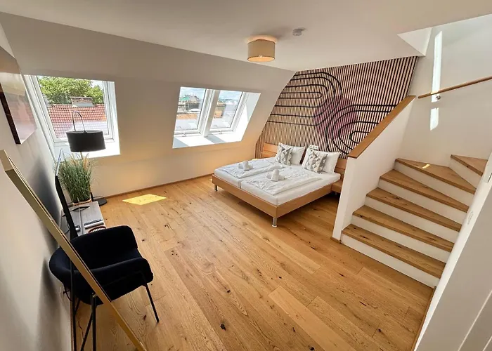Orestaliving - Penthouse In 2nd District With View Apartment Wien